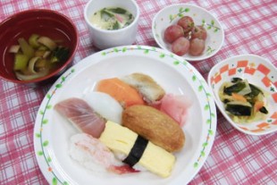 イベント食（お寿司の日）